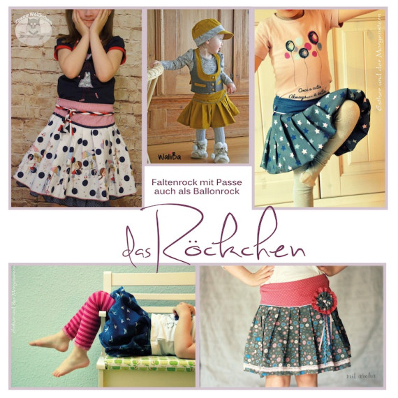 Ebook - das Röckchen -  Gr. 80-146